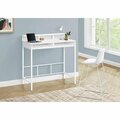 Daphnes Dinnette 48 in. Computer Desk with Standing Height White DA3079081